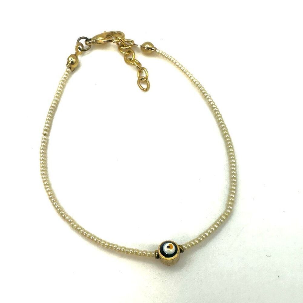 Evil eye beaded bracelet